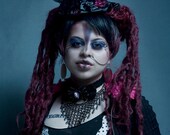 Fuchsia Switchblade Mini Top Hat Medium