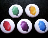 Legend of Zelda Rupee Video Game Magnet Set of 5