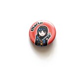 Marth Fire Emblem/Super Smash Brothers Pinback Button/Magnet