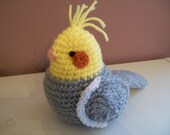 Cockatiel Amigurumi