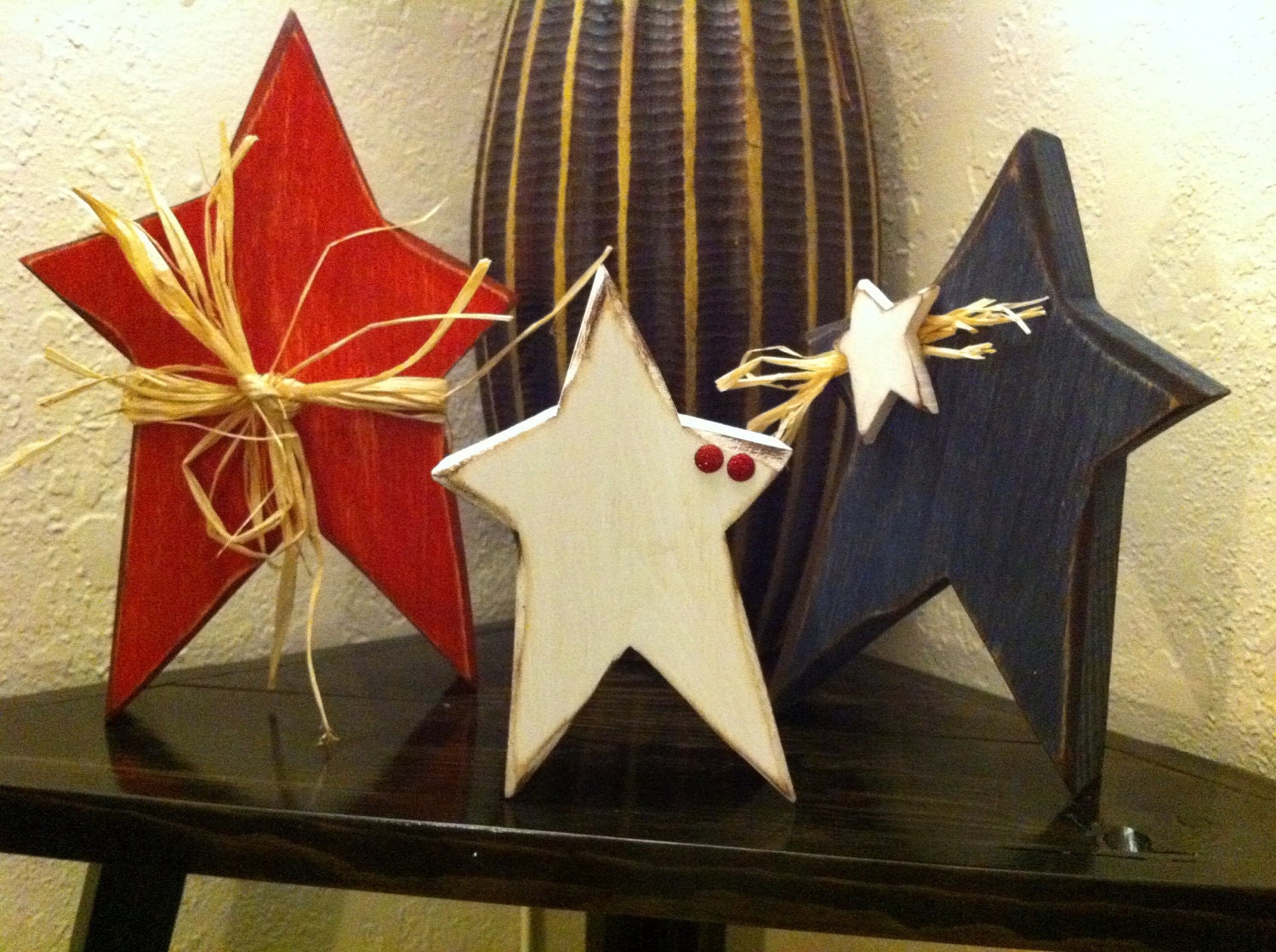Red White and Blue Stars