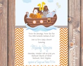 Noah's Ark Printable Invitation