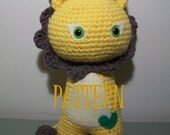 Crochet Pattern: Rawr Lion amigurumi PDF