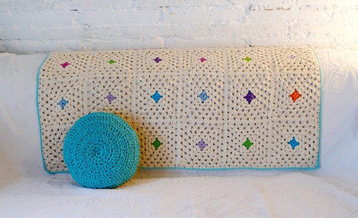 Granny's  Afghan Blanket-Cotton