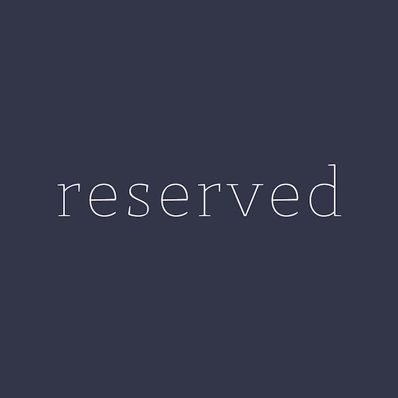 reserved for jane