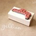 custom / personalized name wooden rubber stamp