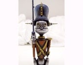 Robot Tin Toy Soldier Steadfast Wood Christmas Sculpture Hans Christian Andersen Homage