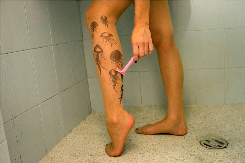 Jellyfish Tights - underwater art / Jellyfish  print / jellies / Jellyfish  socks