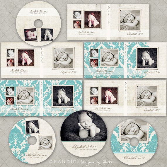 Nichole Collection - CD Case & Label Templates for WHCC and Millers