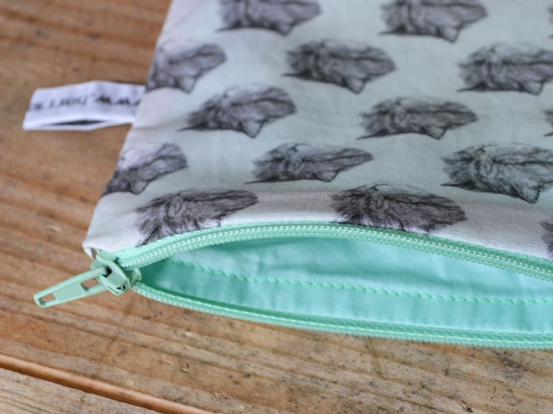 small cat coin purse - kitty pouch