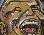 Atlanta Braves Painting by Justin Patten Sports Art Baseball