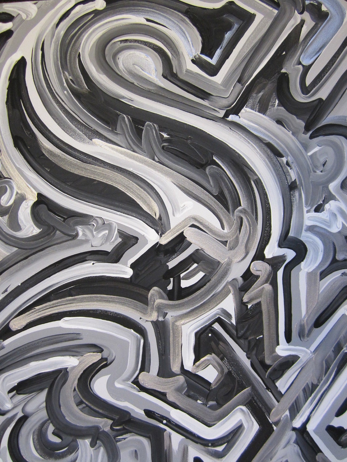 Chicago White Sox Painting by Justin Patten Sports Art Baseball