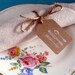 25 Spoon, fork, and knife stamped napkin tags