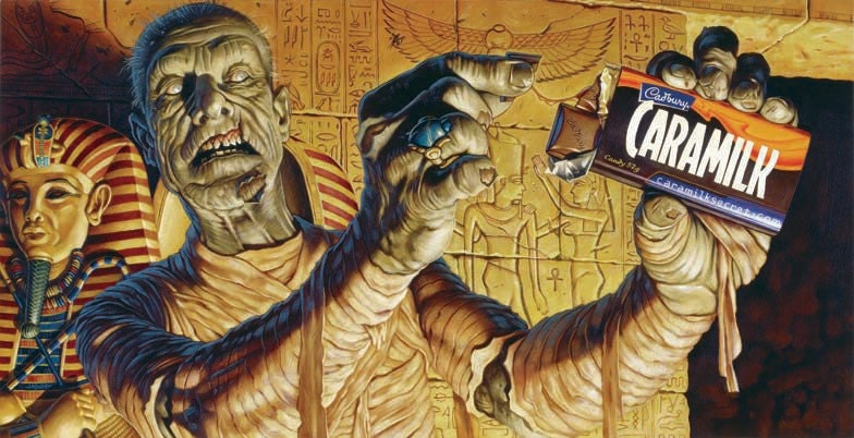 Caramilk Mummy - 13 x 19 limited edition print