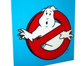 Ghostbusters Logo Art Movie 3D Pop Art Print