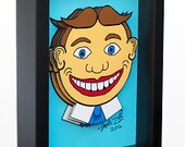Asbury Park NJ Art Tillie Art Print Greeting from Asbury Park Boardwalk Palace Amusements 3D Pop Art