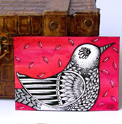 ACEO Original - 'Joyous Song'