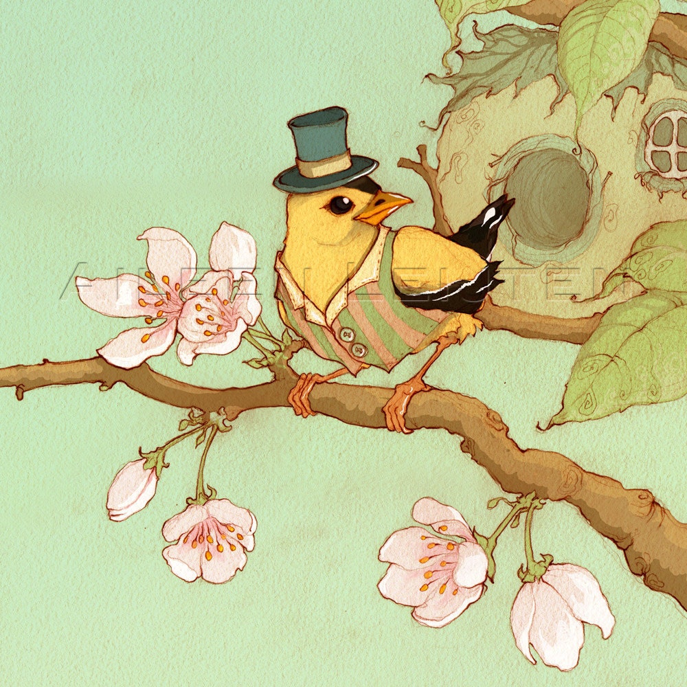 Mr. Goldfinch - Print