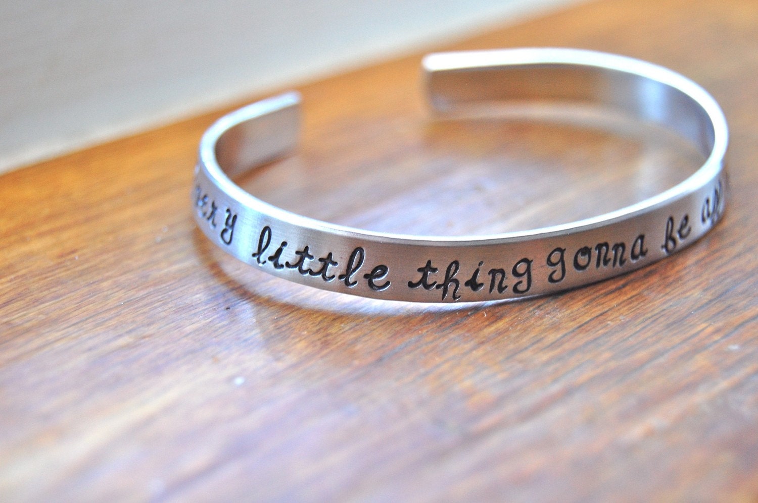 bob marley skinny bracelet cuff,  3 little birds lyrics