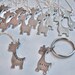 Personalized giraffe custom hand stamped necklace