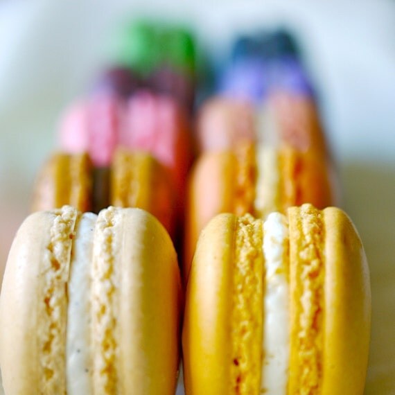 24 Assorted Regular French Macarons - Perfect for tea time