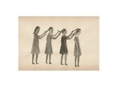 Hairbraiding illustration print