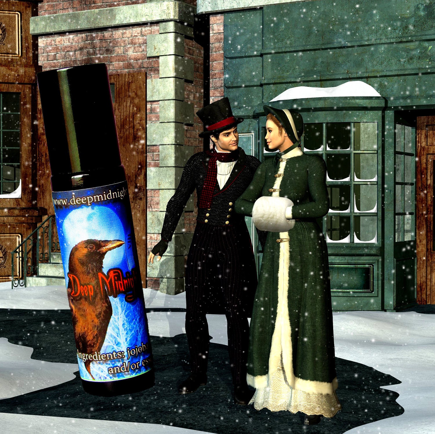 COMFORT AND JOY Perfume Oil, Victorian, Christmas, Yule