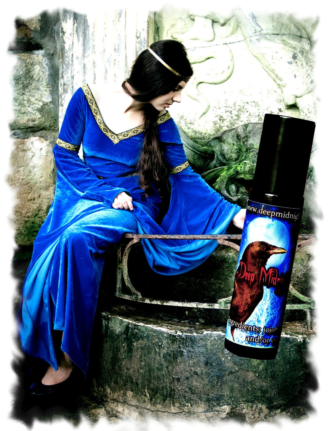 Gwenhwyfar: PERFUME OIL, Gothic Perfume,  Medieval, Legends of the Grail Perfume Series, Lilies, Dragon's Blood, Musks