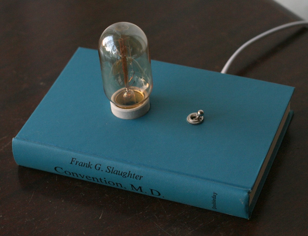 Hardback Book Lamp - Reading Light
