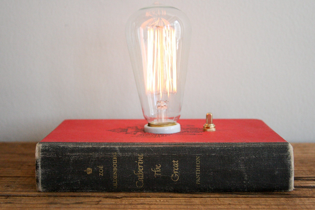Hardback Book Lamp - Catherine the Great