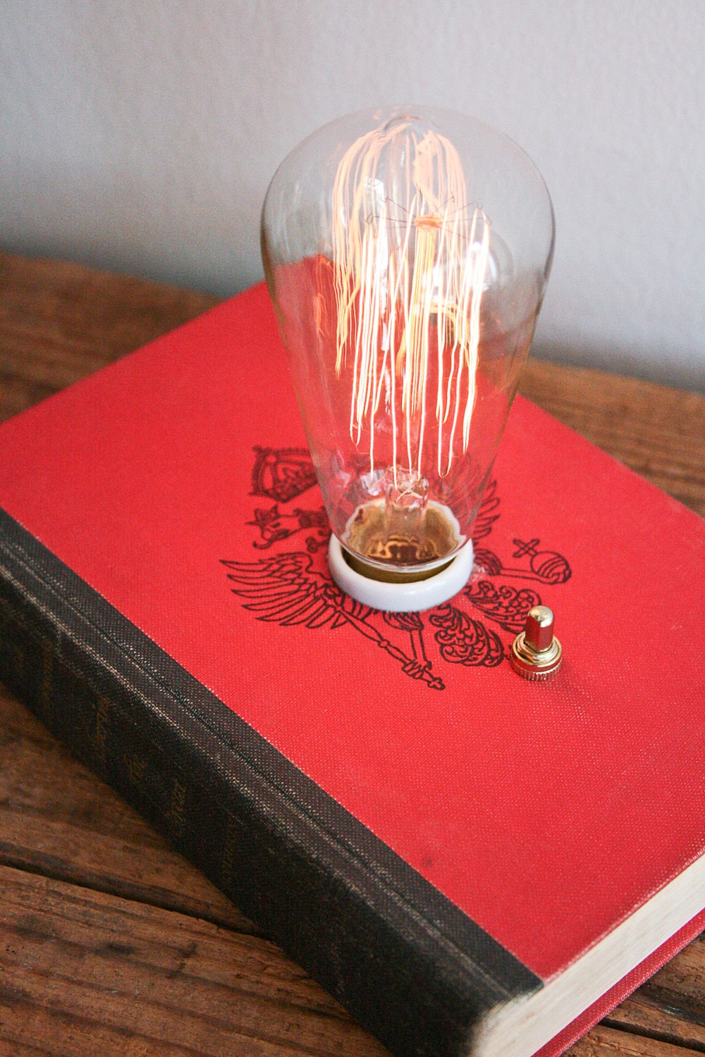 Hardback Book Lamp - Catherine the Great