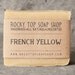 French Yellow Clay Soap - All Natural Soap, Handmade Soap, Fragrance Free Soap, Vegan Soap, Sensitive Skin Soap