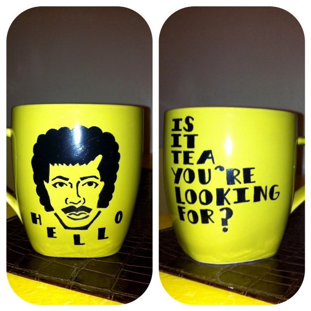 GREEN Lionel Richie Coffee Mug
