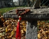 Rudraksha seed wrist mala