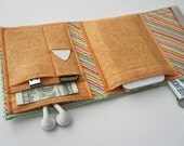 Nerd Herder gadget wallet in Fruit Stripe for iPod, Droid, iPhone, MP3, digital camera, smartphone, guitar picks