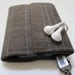 Nerd Herder gadget wallet in Plaid Dad for iPod, Droid, iPhone, camera, SD cards, USB, batteries, guitar picks, IDs, cards, phone