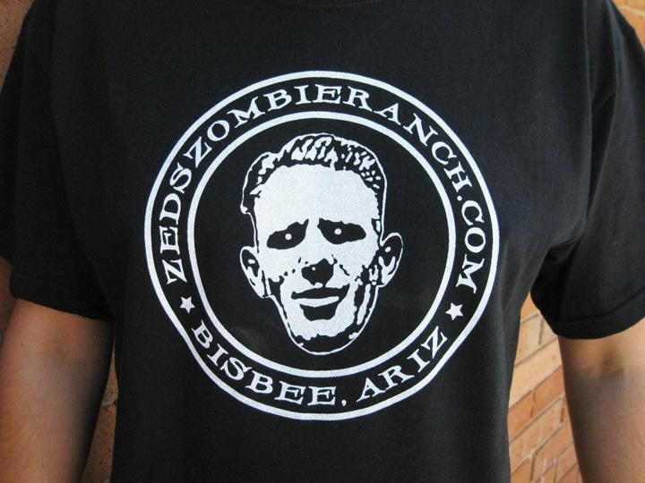 Zombie Shirt - Zed's Zombie Ranch Logo T-shirt
