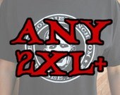 2XL and LARGER Zed's Zombie Ranch T-shirt - Any Design