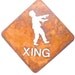 Zombie Crossing Steel Refrigerator Magnet