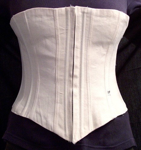 Civil War Era Lined Working Corset Made to Order