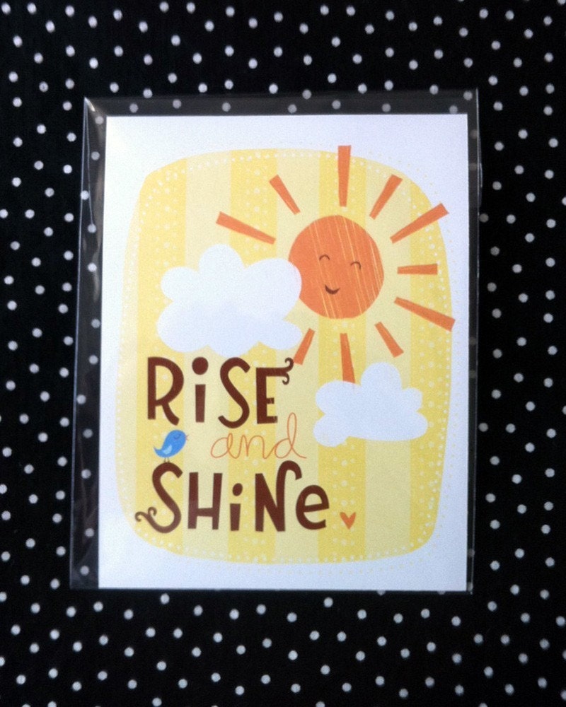 Rise and Shine Mini Print