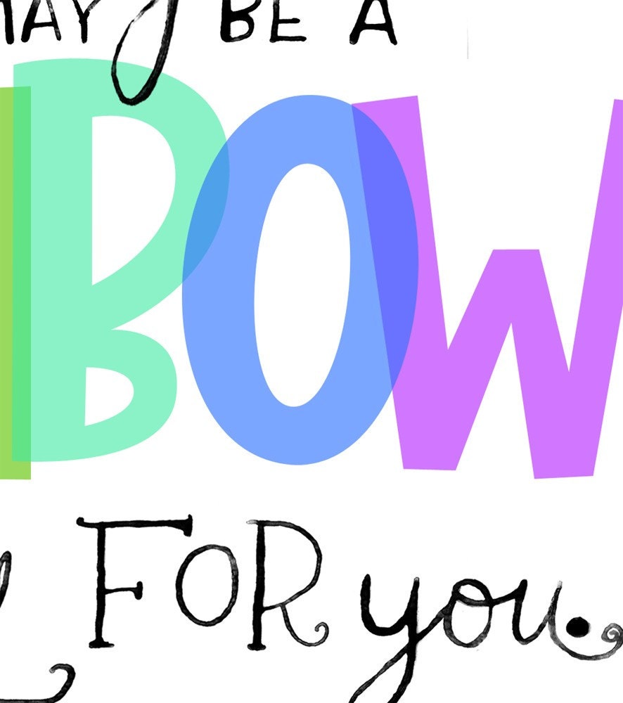 Rainbow Wall Art Print