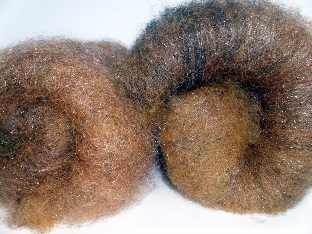 Spinning fiber Batts- Monarch colorway 25% off