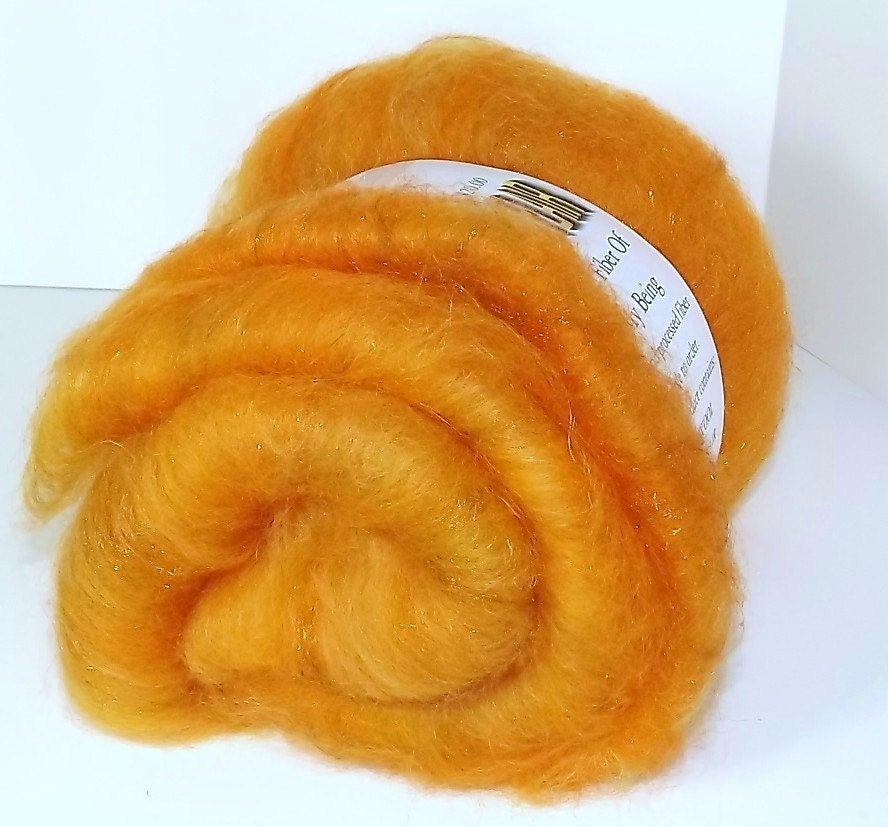 Spinning Fiber Batts- Solar Flare Colorway