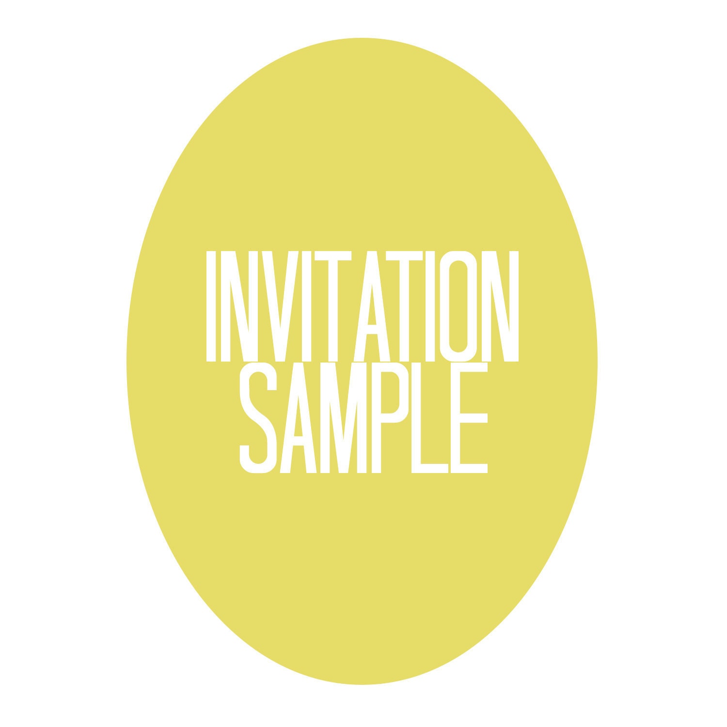 Invitation Sample