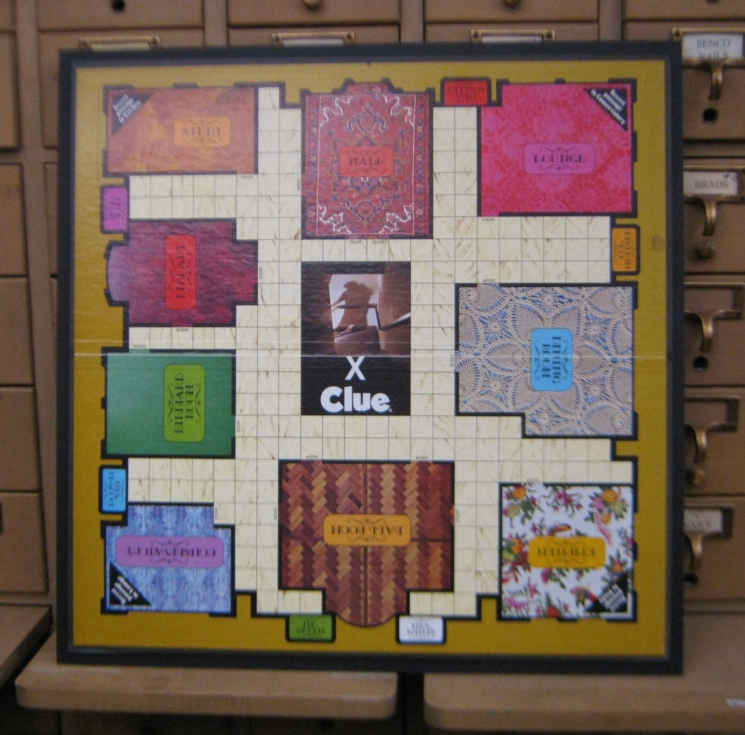 clue game board