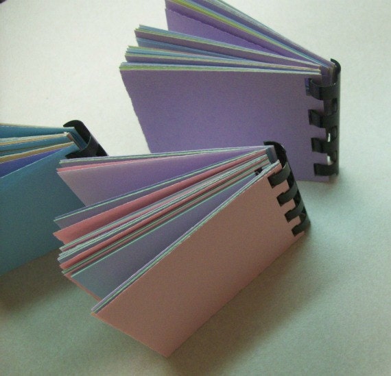 2X3 Colorful Mini Notebooks - Ideal for You or Your Child - use for note taking or drawing - a set of 3 mini notebooks