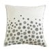 Zen flowers linen pillow cover
