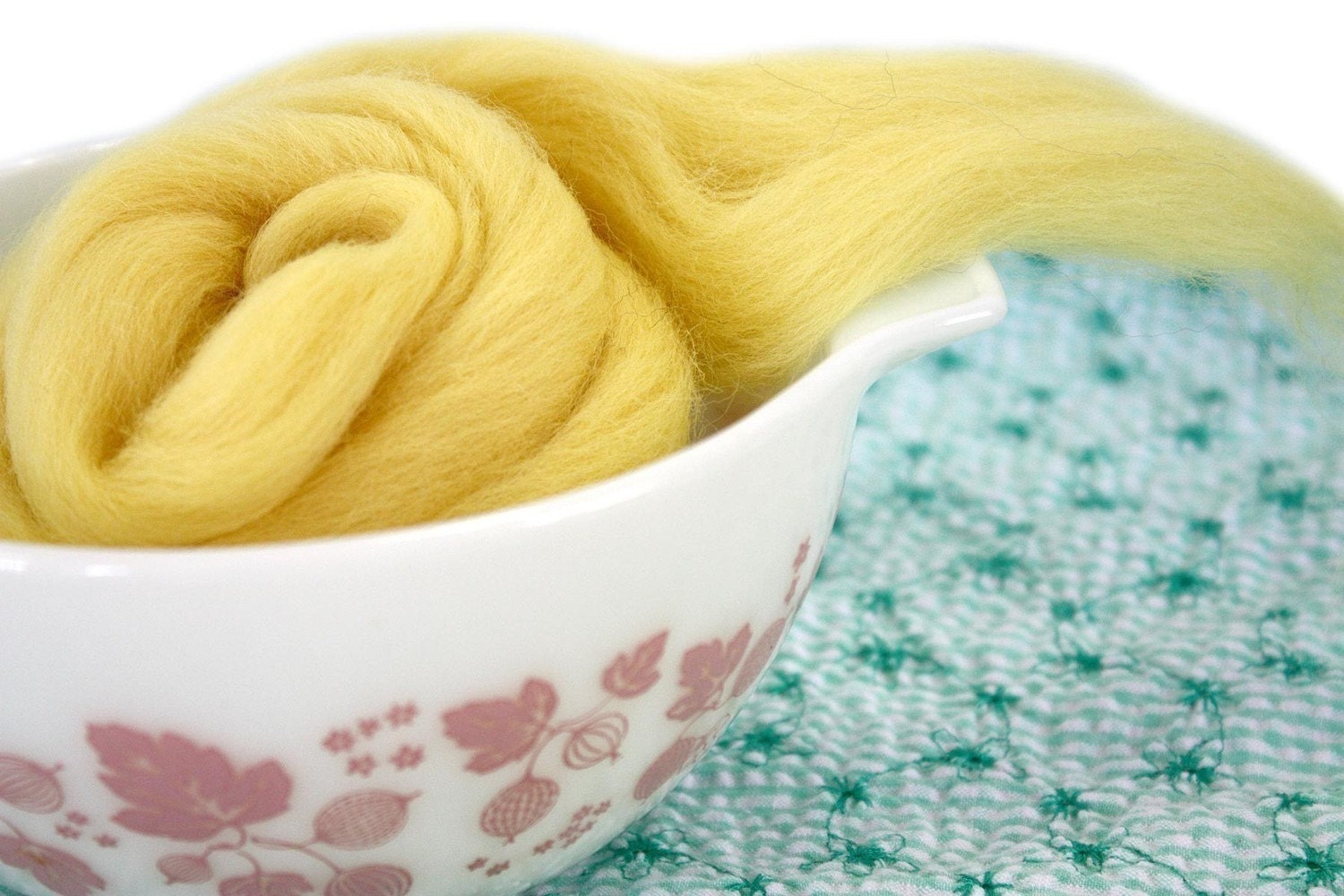 Canary - 5oz Wool Fiber