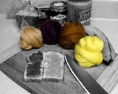 PBB and J Sammich - 4oz wool fiber